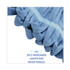 BOARDWALK MWTM-BCT Microfiber Looped-End Wet Mop Heads, Medium, Blue, 12/Carton, 12/Carton