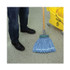 BOARDWALK MWTM-BCT Microfiber Looped-End Wet Mop Heads, Medium, Blue, 12/Carton, 12/Carton