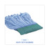BOARDWALK MWTM-BCT Microfiber Looped-End Wet Mop Heads, Medium, Blue, 12/Carton, 12/Carton