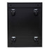 ALERA PBBFBL File Pedestal with Full-Length Pull, Left or Right, 2-Drawers: Box/File, Legal/Letter, Black, 14.96" x 19.29" x 21.65"