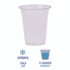 BOARDWALK PET12 Clear Plastic PET Cups, 12 oz, 50/Sleeve, 20 Sleeves/Carton