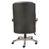 ALERA VN4119 Alera Veon Series Executive High-Back Bonded Leather Chair, Supports Up to 275 lb, Black Seat/Back, Graphite Base