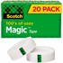 3M Scotch 810K20 Scotch 3/4"W Magic Tape