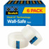 3M Scotch 813S6 Scotch Wall-Safe Tape