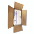 PLASTIFAR SA 12084 Foam Hinged Lid Containers, 9 x 9 x 3, White, Foam, 200/Carton