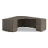 ALERA SVRRP4824WA Alera Seville Series Desk Return with Pedestal, Right, 48" x 24" x 29", Walnut