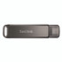 SANDISK CORPORATION IX70N128GAG6 Dual Phone USB 3.2 Type-C/Lightning Flash Drive, 128 GB, Black