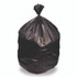 HERITAGE H9250AK Linear Low Density Can Liners, 56 gal, 1.5 mil, 46' x 50", Black, 100/Carton