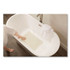 RUBBERMAID COMMERCIAL PROD. 1982724 Safti-Grip Bath Mats, White Textured Surface, Suction-Cup Backing, 14" x 22.5", 12/Carton