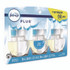 PROCTER & GAMBLE Febreze® 13846 PLUG Air Freshener Refills, Linen and Sky, 2.63 oz, 3/Pack, 6 Packs/Carton
