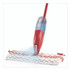 FREUDENBERG HOUSEHOLD PRODUCTS O-Cedar® 173563EA ProMist MAX Spray Mop, Red/White/Gray Microfiber Head, 48" Red/Black/Gray Plastic Handle