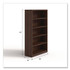 ALERA SVBC6536MY Alera Seville Bookcase, Five-Shelf, 36w x 14d x 65h, Mahogany