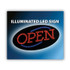 CONSOLIDATED STAMP COSCO 098099 LED OPEN Sign, 10.5 x 20.13, Red and Blue Graphics