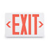 TATCO 07230 LED Exit Sign, Polycarbonate, 12.25 x 2.5 x 8.75, White