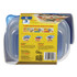 CLOROX SALES CO. Glad® 70045PK Deep Dish Food Storage Containers, 64 oz, Plastic, 3/Pack