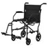 MEDLINE INDUSTRIES, INC. MDS808200F3BK Medline Ultralight Transport Chair, Black
