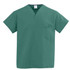 MEDLINE INDUSTRIES, INC. 910JNTXLL-CM Medline ComfortEase Unisex 1-Pocket Reversible Scrub Top, Long, XL, Midnight Blue