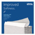 KIMBERLY-CLARK PROFESSIONAL Kleenex® 01500 C-Fold Paper Towels, 1 Ply, 10.13 x 13.15, White, 150/Pack, 16 Packs/Carton