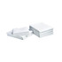 MEDLINE INDUSTRIES, INC. MDTCS4P84 Medline Interblend Percale Contour Sheets, 9inH x 36inW x 84inD, White, Pack Of 12