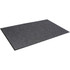 CROWN MATS & MATTING OXH035GY Crown Mats Oxford Wiper Scraper Mat - Floor - 60in Length x 36in Width x 0.375in Thickness - Rectangular - Olefin, Vinyl - Black, Gray - 1 Each