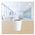 DART SOLO® 376W Single-Sided Poly Paper Hot Cups, 6 oz, White, 50/Pack, 20 Packs/Carton