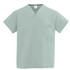 MEDLINE INDUSTRIES, INC. 910JSSXXL-CM Medline ComfortEase Unisex 1-Pocket Reversible Scrub Top, 2X, Seaspray