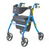 MEDLINE INDUSTRIES, INC. MDS86845BM Medline Empower Adjustable Steel Rollator, 37in x 17 1/2in, Blue