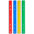 A.D. SUTTON & SONS/PACESETTER SS7325Q100 Trailmaker Plastic Rulers, 12in x 1-1/4in, Assorted Colors, Case Of 100 Rulers