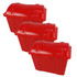 EDUCATORS RESOURCE ROM49702-3 Romanoff Jr. Treasure Chest, Red, Pack Of 3