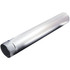 DEFLECT-O CORPORATION DP244 Deflecto 4in x 24in Rigid Aluminum Vent Pipe For Venting, Silver, LAM229