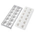 STARFRIT USA INC 093663-006-0000 Starfrit 12-Cavity Stuffed Pasta Mold, Clear