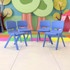 Create a modern classroom setup with these Flash Furniture Plastic Stackable School Chairs With 15.5in Seat Height. Each chair has a sturdy plastic construction for lasting use, while the contoured seat offers support.  Overall Dimensions: 26-3/4inH x 16-1/4inW x 17-3/4inD.  Weight capacity tested to support 309 lb.  Made from durable plastic.  Contoured polypropylene shell.  Designed to encourage proper sitting habits.  Chairs can stack up to 10 high for storage.  Recommended for grades 3rd to 7th.  Save time - no assembly required.