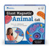 The Giant Magnetic Animal Cell is an interactive tool designed to help students visualize and understand the structures of a cell. With raised foam magnets, this 4-piece animal cell and its 14 dimensional organelles allow for easy demonstration or student manipulation. The set includes an activity guide with detailed background information about each organelle, making it perfect for hands-on learning in science classrooms.  Includes 4-piece animal cell with 14 dimensional organelles  Raised foam magnets create a 3D effect for interactive learning  Comes with an Activity Guide with organelle details and a reproducible diagram  Coordinates with foam model (LER 1900)  Great for visualizing cell structures on a whiteboard  Ideal for students in grades 4+  Developed by top educators for enhanced learning