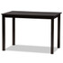 WHOLESALE INTERIORS, INC. 2721-8026 Baxton Studio Eveline Modern Finished Wood Dining Table, 29-1/8inH x 43-5/16inW x 27-9/16inD, Espresso Brown