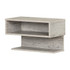 SOUTH SHORE IND LTD 13248 South Shore Sazena Floating Nightstand, 13-1/4inH x 22-1/4inW x 11-3/4inD, Seaside Pine