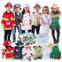 BORN TOYS BNVBT034 Bintiva Dress-Up/Drama Play Trunk Set, 6-In-1, All Ages