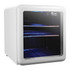 CNA INTERNATIONAL, INC. MCB17CHW Magic Chef 1.7 Cu. Ft. Retro Beverage Cooler, 19-5/16inH x 17-1/2inW x 19inD, White
