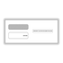 Send financial documents to independent contractors with these envelopes. The double-window design makes it easy to see both the mailing and return addresses.  Designed for use with IRS 3-up 1099 forms.  Made of 24-lb wove paper that can withstand handling during transport.  Double-window design shows the return and mailing addresses with a glance.  Security tint helps keep sensitive information private.