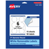 AVERY PRODUCTS CORPORATION 94513-RMP15 Avery Removable Labels With Sure Feed, 94513-RMP15, Round, 3in Diameter, White, Pack Of 90 Labels