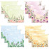 GENERAL PRINTING & DESIGN, INC. GPP-0102-E Global Deluxe Designer Printed Hanging File Folders, 1/5 Cut, Letter Size, Assorted Watercolor Floral, Pack Of 12 Folders