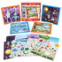 Get creative with the Ready 2 Learn Sticker Art Gallery Kit. This kit features unique backgrounds and stickers to help young ones explore their imaginations.  Helps improve fine motor skills.  Background themes include sea life, space, robots and garden.  Secure adhesive backing ensures lasting use.  For kids ages 3 and up.  Includes 4 themed background designs, 4 plastic frames with name labels and 4 sheets of stickers & instructions.