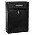 ADIR CORP. ADI631-04-BLK Alpine AdirOffice Large Ultimate Drop Box Wall-Mounted Mail Box, 16-1/4inH x 11-1/4inW x 4-3/4inD, Black