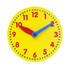 Little kids can learn to tell time on the Didax Magnetic Demonstration Clock. This magnetic clock is made of plastic and has easy-to-read hour and minute markings.  Plastic construction.  Magnetic design.  Easy-to-read clock shows hour and minute markings.  Hour and minute hands that move.