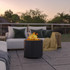 FLASH FURNITURE HYB22012PC195BK  Titus Commercial Grade Smokeless Outdoor Firepit With Waterproof Cover, 17-3/4inH x 19-1/2inW x 19-1/2inD, Black