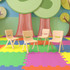FLASH FURNITURE 4YUYCX4003NAT  Plastic Stackable School Chairs With 10-1/2in Seat Height, Natural, Set Of 4 Chairs