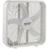 BRENTWOOD APPLIANCES, INC. F-20SW Brentwood Kool Zone F-20SW 20in Box Fan - 20in Fan Diameter - 3 Speed - Quiet, Removable Grill - White