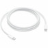 APPLE, INC. MYQT3AM/A Apple 240W USB-C Charge Cable (2 m) - 6.56 ft USB-C Data Transfer Cable for iPhone, iPad, iPad Pro, iPad Air, iPad mini, MacBook Air, MacBook Pro, iMac Pro, iMac, Mac Studio, Mac mini, .. - First End: 1 x USB Type C - Male