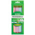 Create beautiful artwork with Ticonderoga Pastel Pencils. Each pencil boasts a latex-free eraser for quick corrections.  Made from durable wood.  Graphite core.  Latex-free erasers offer clean corrections.  Pre-sharpened for immediate use.  Includes a variety of assorted pastel colors.