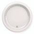 GEORGIA PACIFIC Dixie® DBP09W Paper Dinnerware, Plate, 8.5" dia, White, 125/Pack
