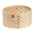 Make generous portions of dumplings, veggies, dim sum and more with Joyce Chens 2-Tier Bamboo Steamer Baskets With Lid. Multiple levels allow you to cook multiple dishes at the same time.  Simply place in a pan of shallow water and heat.  Made of bamboo for a stylish and durable design.  2 steamer basket levels let you cook several things at once.  Includes a nonstick lid.  Traditional bamboo color fits in most kitchen environments.  Plant-based content - made using tree-free agricultural products or by-products, helping you support innovative use of plants while reducing use of forests or other resources.
